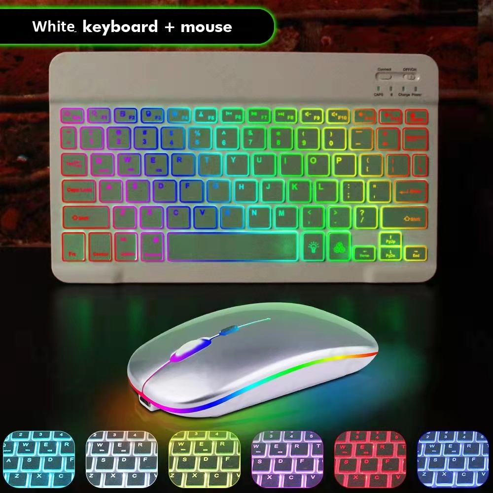 Wireless Keyboard Mobile Phone Tablet Computer Bluetooth Keyboard Mouse Set