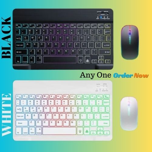 Wireless Keyboard Mobile Phone Tablet Computer Bluetooth Keyboard Mouse Set