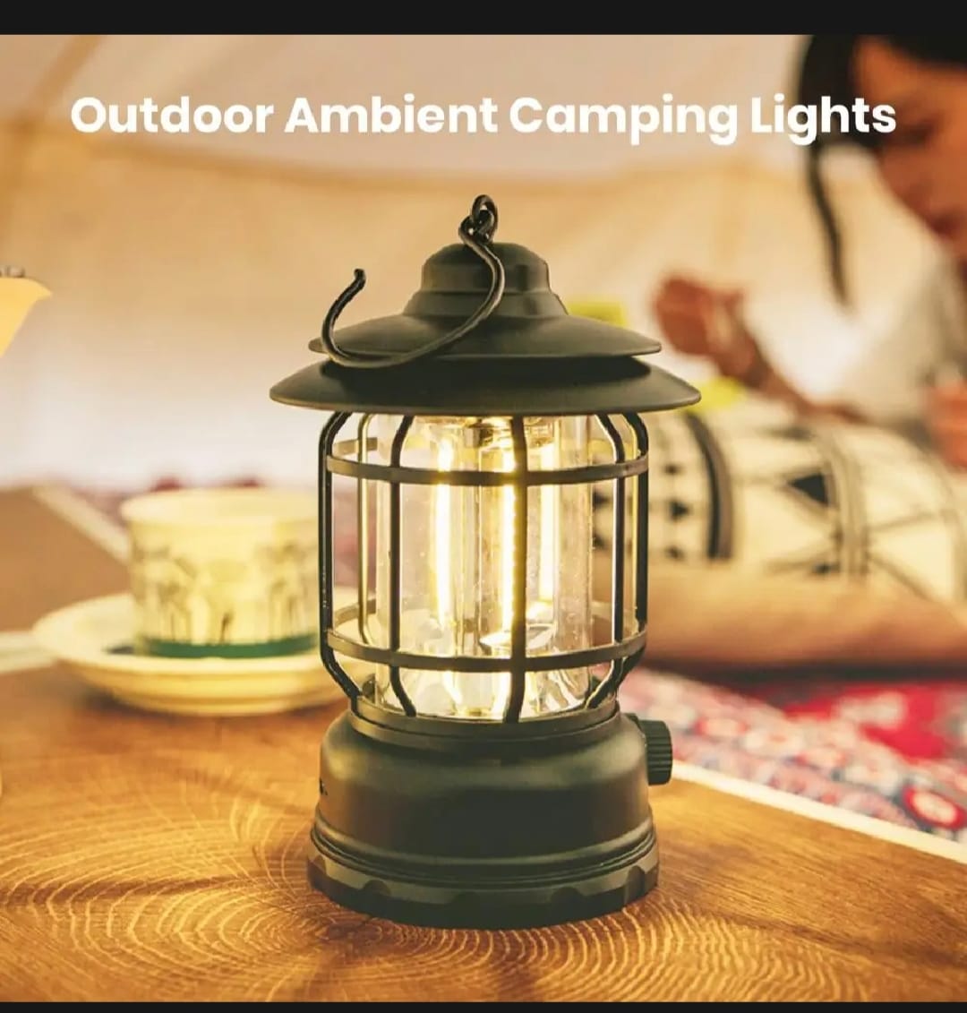 Rechargable Hariken LED Lamp For Indoor & Outdoor- Type C
