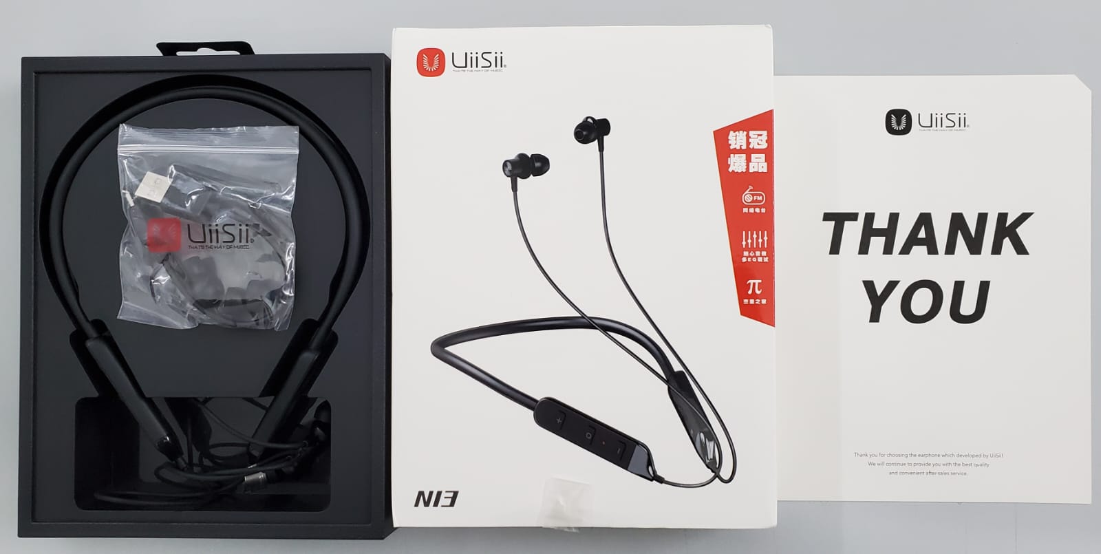 UiiSii N13 Bluetooth Neckband Earphone - Headphone