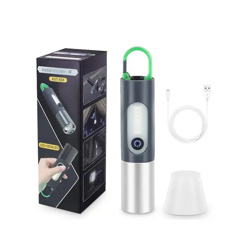 Digital Thunder X-LED+2835, Portable & Rechargeable Waterproof Torch FlashLight